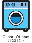 Washing Machine Clipart #1231614 by Lal Perera