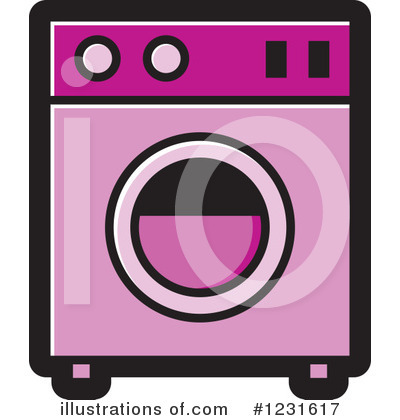Washing Machine Clipart #1231617 by Lal Perera