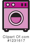 Washing Machine Clipart #1231617 by Lal Perera