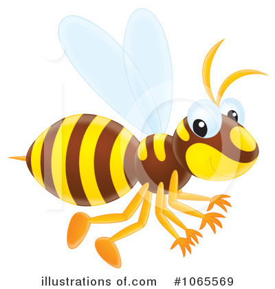 Wasp Clipart #1065569 by Alex Bannykh