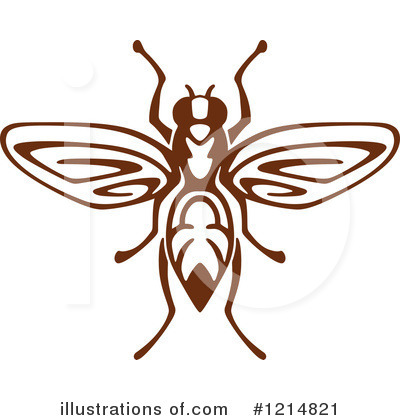 Wasp Clipart #1214821 by Vector Tradition SM
