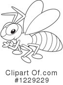 Wasp Clipart #1229229 by Alex Bannykh