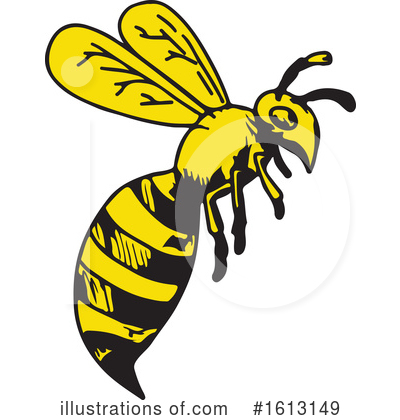 Bee Clipart #1613149 by patrimonio