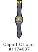 Watch Clipart #1174037 by lineartestpilot