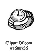 Watch Clipart #1680736 by patrimonio