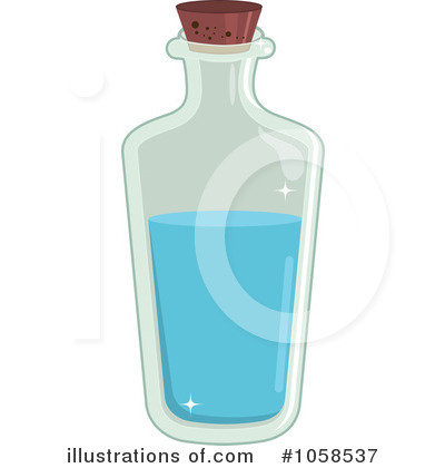 Water Bottle Clipart #1058537 by Melisende Vector