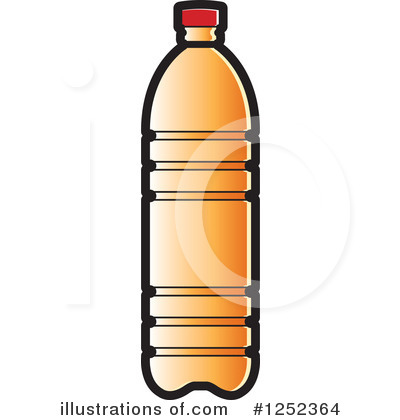 Royalty-Free (RF) Water Bottle Clipart Illustration by Lal Perera - Stock Sample #1252364