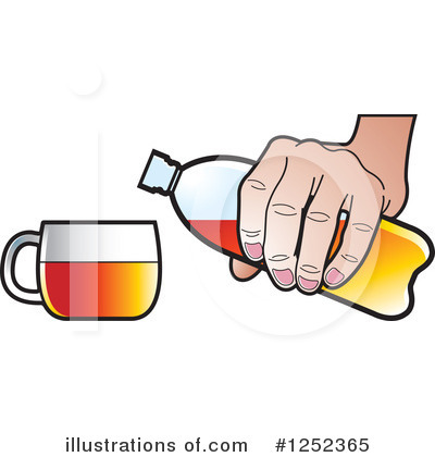 Royalty-Free (RF) Water Bottle Clipart Illustration by Lal Perera - Stock Sample #1252365