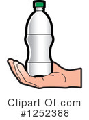 Water Bottle Clipart #1252388 by Lal Perera