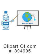 Water Bottle Clipart #1394995 by Hit Toon
