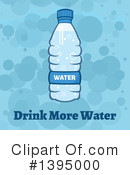Water Bottle Clipart #1395000 by Hit Toon