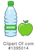 Water Bottle Clipart #1395014 by Hit Toon