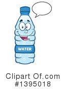 Water Bottle Clipart #1395018 by Hit Toon
