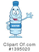 Water Bottle Clipart #1395020 by Hit Toon