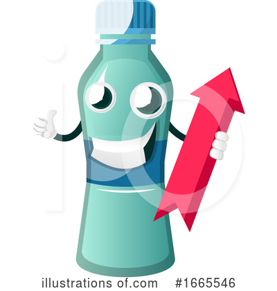 Royalty-Free (RF) Water Bottle Clipart Illustration by Morphart Creations - Stock Sample #1665546