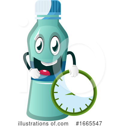 Royalty-Free (RF) Water Bottle Clipart Illustration by Morphart Creations - Stock Sample #1665547