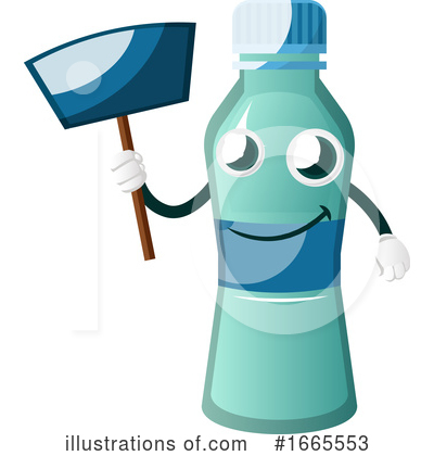 Royalty-Free (RF) Water Bottle Clipart Illustration by Morphart Creations - Stock Sample #1665553