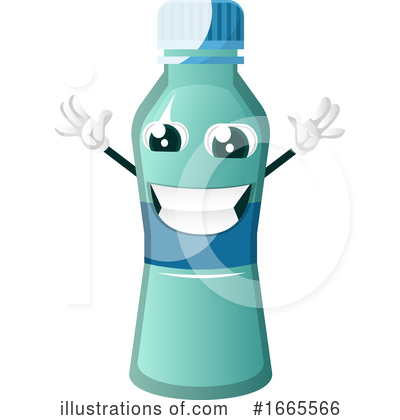 Royalty-Free (RF) Water Bottle Clipart Illustration by Morphart Creations - Stock Sample #1665566