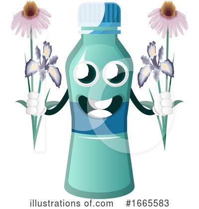 Royalty-Free (RF) Water Bottle Clipart Illustration by Morphart Creations - Stock Sample #1665583