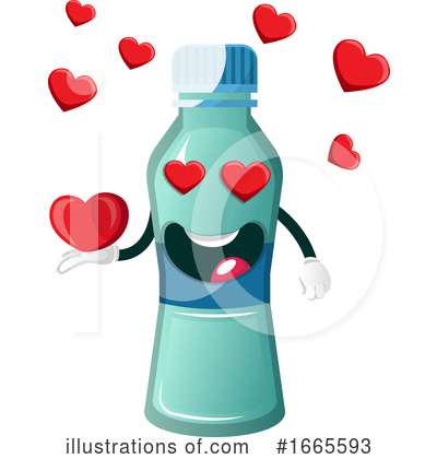 Royalty-Free (RF) Water Bottle Clipart Illustration by Morphart Creations - Stock Sample #1665593