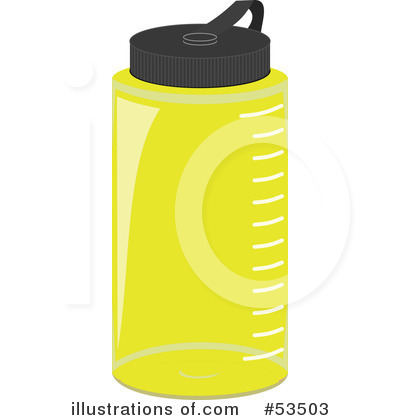 More Clip Art Illustrations of Water Bottle