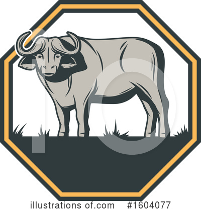 Buffalo Clipart #1604077 by Vector Tradition SM