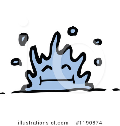 Royalty-Free (RF) Water Clipart Illustration by lineartestpilot - Stock Sample #1190874