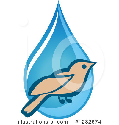 Water Drops Clipart #1232674 by Vector Tradition SM