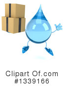 Water Drop Character Clipart #1339166 by Julos