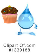 Water Drop Character Clipart #1339168 by Julos