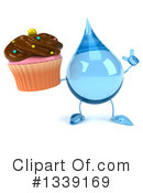 Water Drop Character Clipart #1339169 by Julos