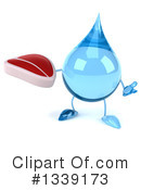 Water Drop Character Clipart #1339173 by Julos
