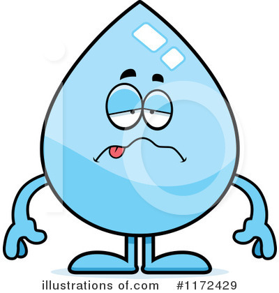 Water Drop Clipart #1172429 by Cory Thoman