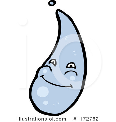 Royalty-Free (RF) Water Drop Clipart Illustration by lineartestpilot - Stock Sample #1172762