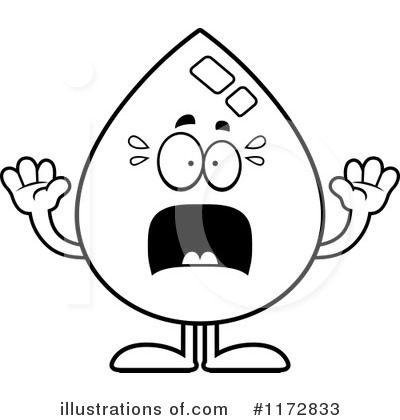 Royalty-Free (RF) Water Drop Clipart Illustration by Cory Thoman - Stock Sample #1172833