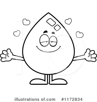 Royalty-Free (RF) Water Drop Clipart Illustration by Cory Thoman - Stock Sample #1172834