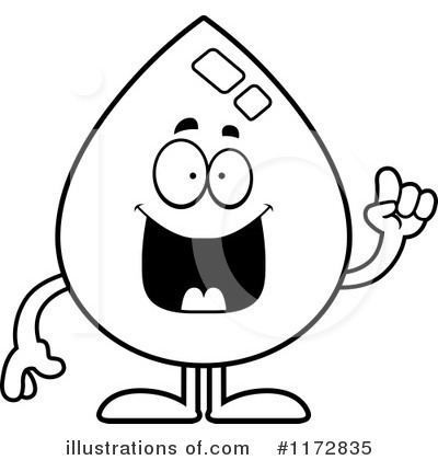 Royalty-Free (RF) Water Drop Clipart Illustration by Cory Thoman - Stock Sample #1172835