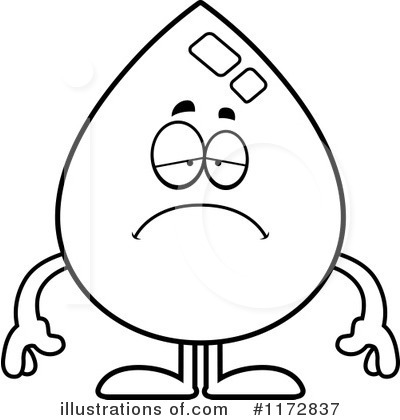 Royalty-Free (RF) Water Drop Clipart Illustration by Cory Thoman - Stock Sample #1172837
