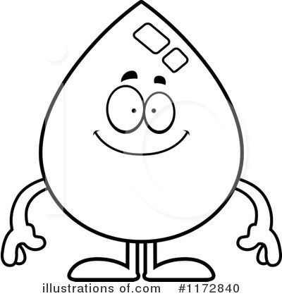 Royalty-Free (RF) Water Drop Clipart Illustration by Cory Thoman - Stock Sample #1172840