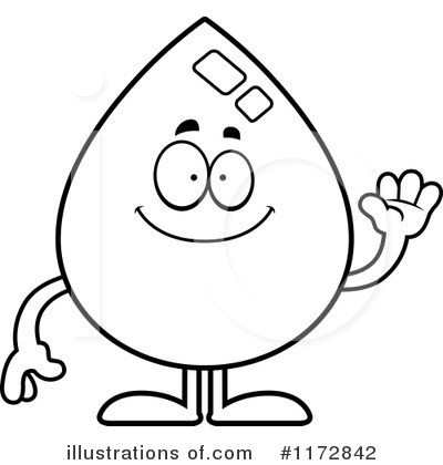 Royalty-Free (RF) Water Drop Clipart Illustration by Cory Thoman - Stock Sample #1172842