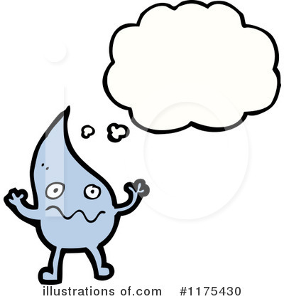 Royalty-Free (RF) Water Drop Clipart Illustration by lineartestpilot - Stock Sample #1175430