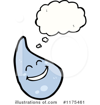 Royalty-Free (RF) Water Drop Clipart Illustration by lineartestpilot - Stock Sample #1175461