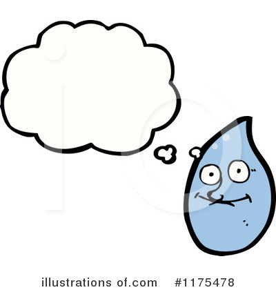 Royalty-Free (RF) Water Drop Clipart Illustration by lineartestpilot - Stock Sample #1175478