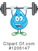 Water Drop Clipart #1206147 by Hit Toon