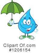 Water Drop Clipart #1206154 by Hit Toon