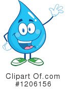 Water Drop Clipart #1206156 by Hit Toon