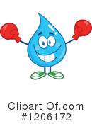 Water Drop Clipart #1206172 by Hit Toon