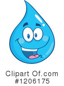 Water Drop Clipart #1206175 by Hit Toon