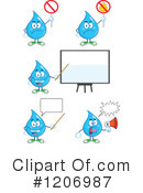 Water Drop Clipart #1206987 by Hit Toon