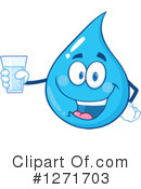 Water Drop Clipart #1271703 by Hit Toon